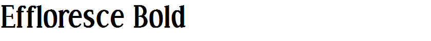 Effloresce Bold