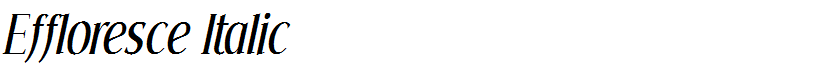 Effloresce Italic