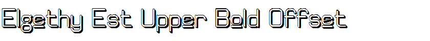 Elgethy Est Upper Bold Offset