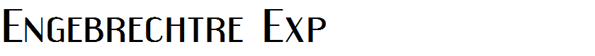 Engebrechtre Exp