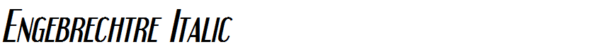 Engebrechtre Italic