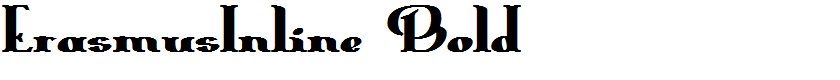 ErasmusInline Bold