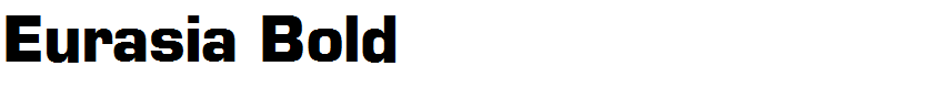 Eurasia Bold