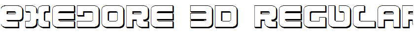 Exedore 3D Regular