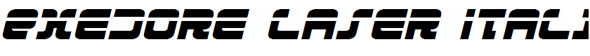 Exedore Laser Italic Italic