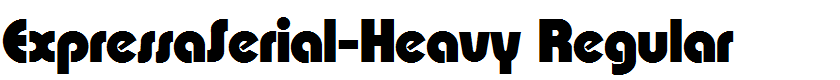 ExpressaSerial-Heavy Regular
