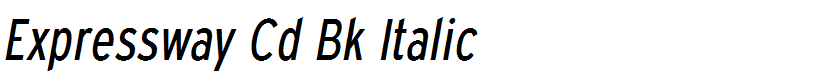 Expressway Cd Bk Italic