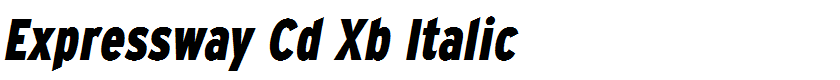 Expressway Cd Xb Italic