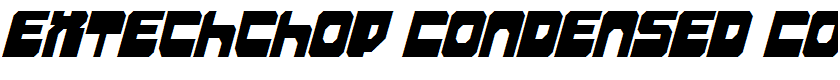 Extechchop Condensed Condensed