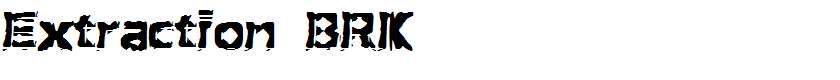 Extraction BRK