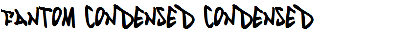 Fantom Condensed Condensed