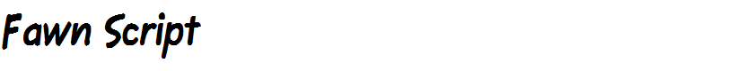 Fawn Script