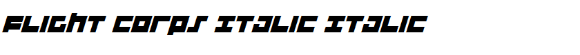 Flight Corps Italic Italic