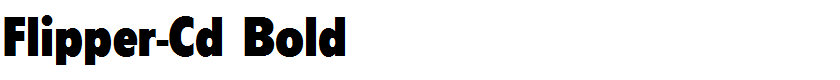 Flipper-Cd Bold