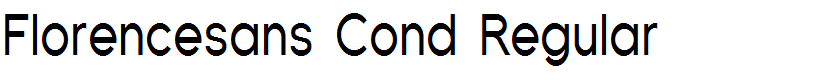 Florencesans Cond Regular