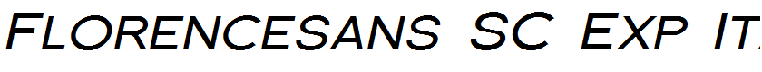 Florencesans SC Exp Italic