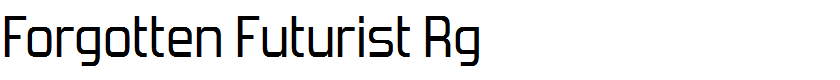 Forgotten Futurist Rg