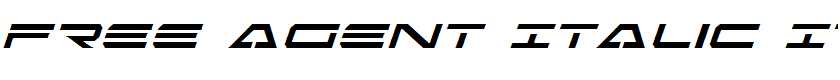 Free Agent Italic Italic