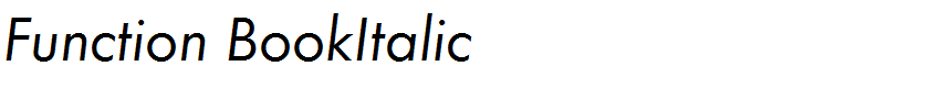 Function BookItalic