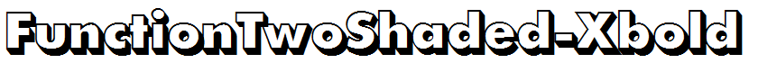 FunctionTwoShaded-Xbold