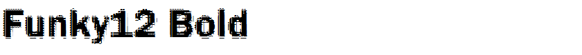 Funky12 Bold