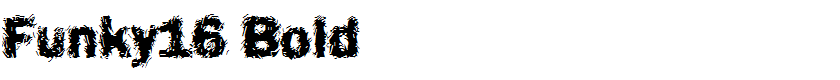 Funky16 Bold