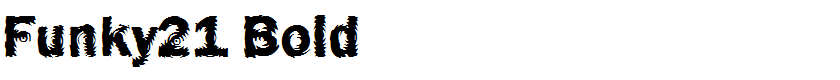 Funky21 Bold