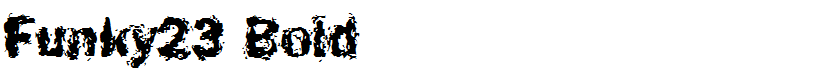 Funky23 Bold