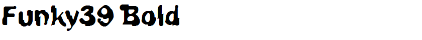 Funky39 Bold