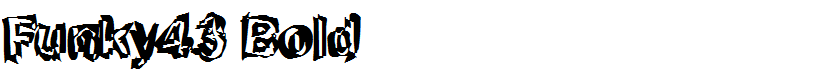 Funky43 Bold