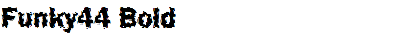 Funky44 Bold
