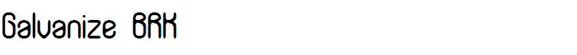 Galvanize BRK