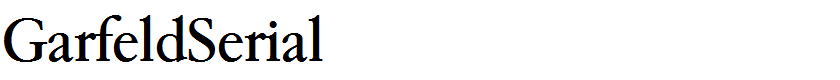 GarfeldSerial