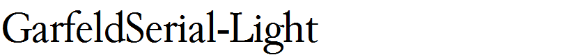 GarfeldSerial-Light