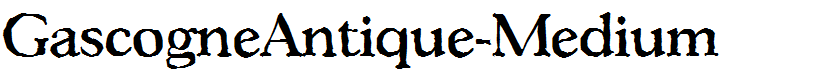 GascogneAntique-Medium