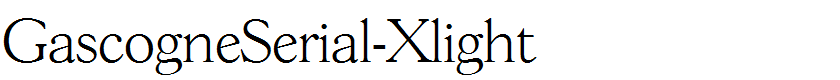GascogneSerial-Xlight