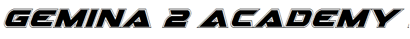 Gemina 2 Academy Italic Italic