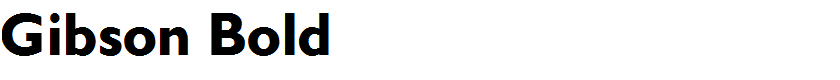Gibson Bold