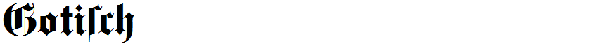 Gotisch