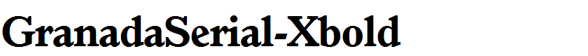 GranadaSerial-Xbold