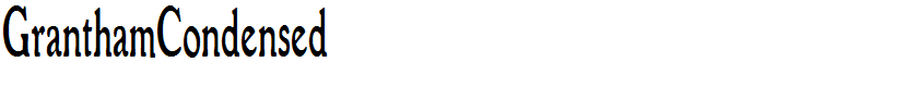 GranthamCondensed