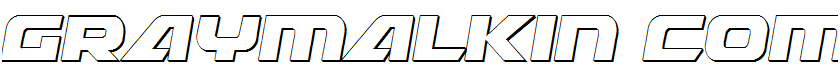 Graymalkin Compact 3D Condensed Condensed