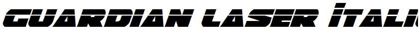 Guardian Laser Italic Italic