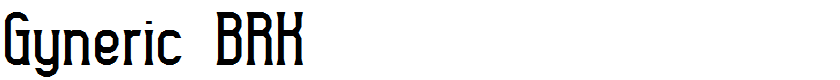 Gyneric BRK
