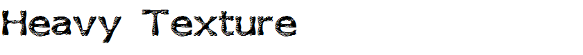 Heavy Texture