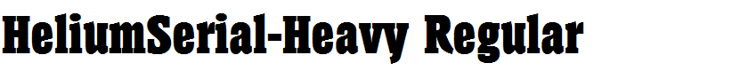 HeliumSerial-Heavy Regular