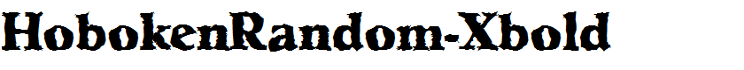 HobokenRandom-Xbold