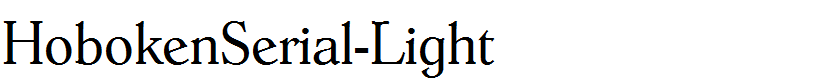 HobokenSerial-Light