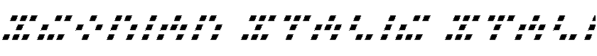 Iconian Italic Italic