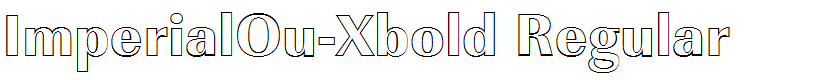 ImperialOu-Xbold Regular
